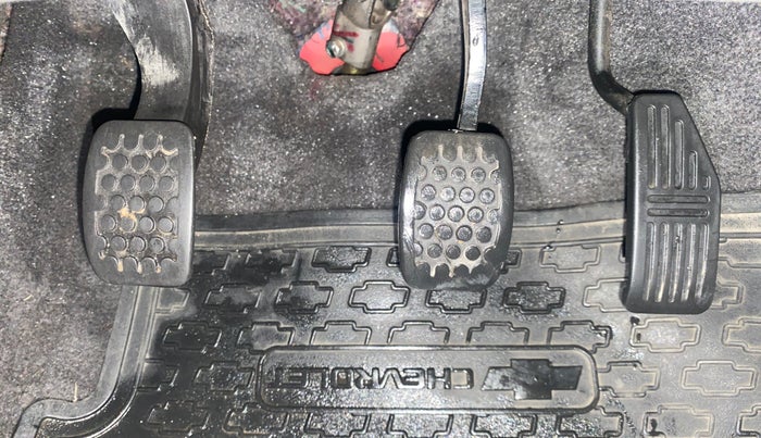 2013 Chevrolet Beat LS PETROL, Petrol, Manual, 56,724 km, Pedals