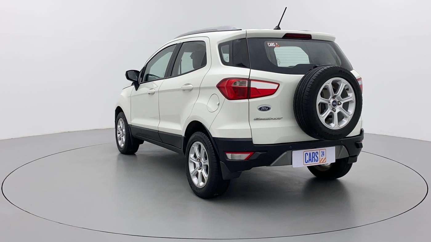2019 Ford Ecosport TITANIUM + 1.5L PETROL AT, Petrol, Automatic, 58,398 km, Left Back Diagonal