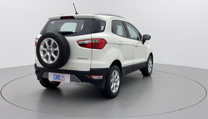 2019 Ford Ecosport TITANIUM + 1.5L PETROL AT, Petrol, Automatic, 58,398 km, Right Back Diagonal