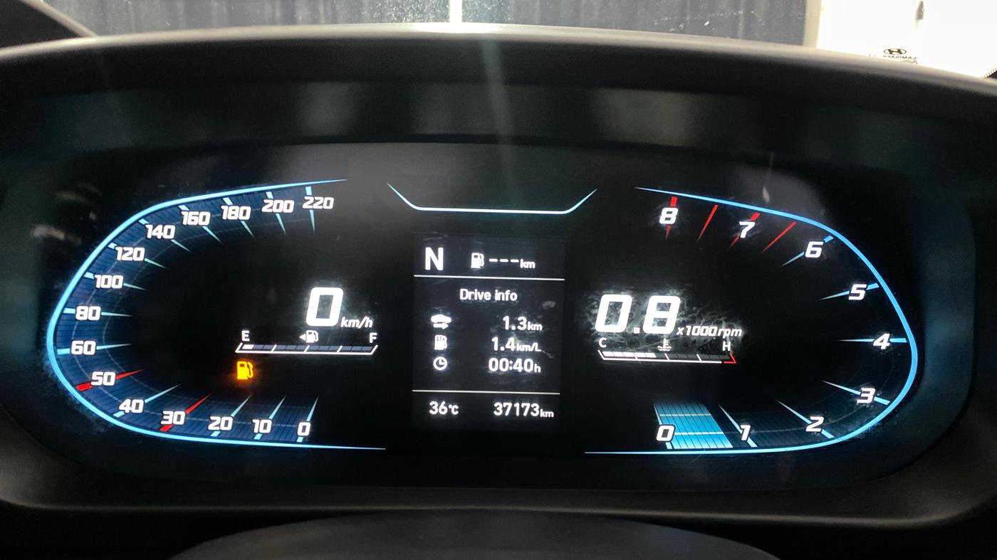 2021 Hyundai NEW I20 N LINE N6 1.0 TURBO GDI IMT, Petrol, Manual, 37,173 km, Odometer Image