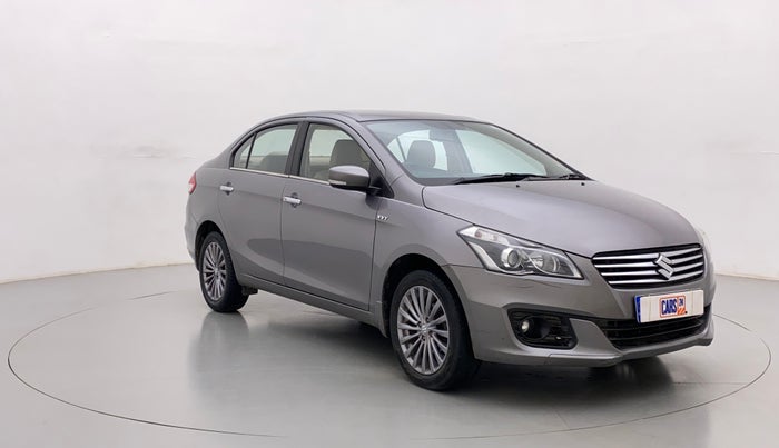 2017 Maruti Ciaz ZXI+, Petrol, Manual, 72,996 km, Right Front Diagonal