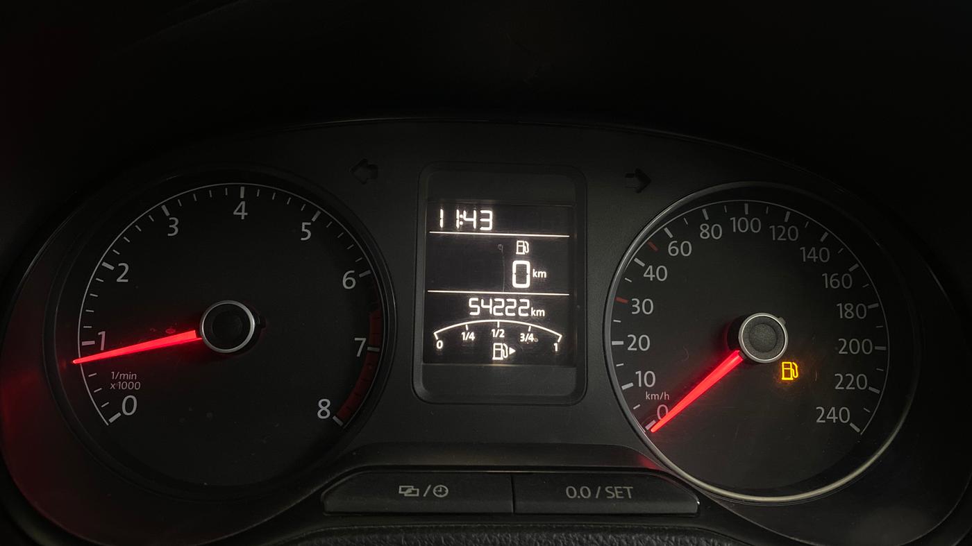 2020 Volkswagen Polo COMFORTLINE PLUS 1.0L MPI, Petrol, Manual, 54,210 km, Odometer Image