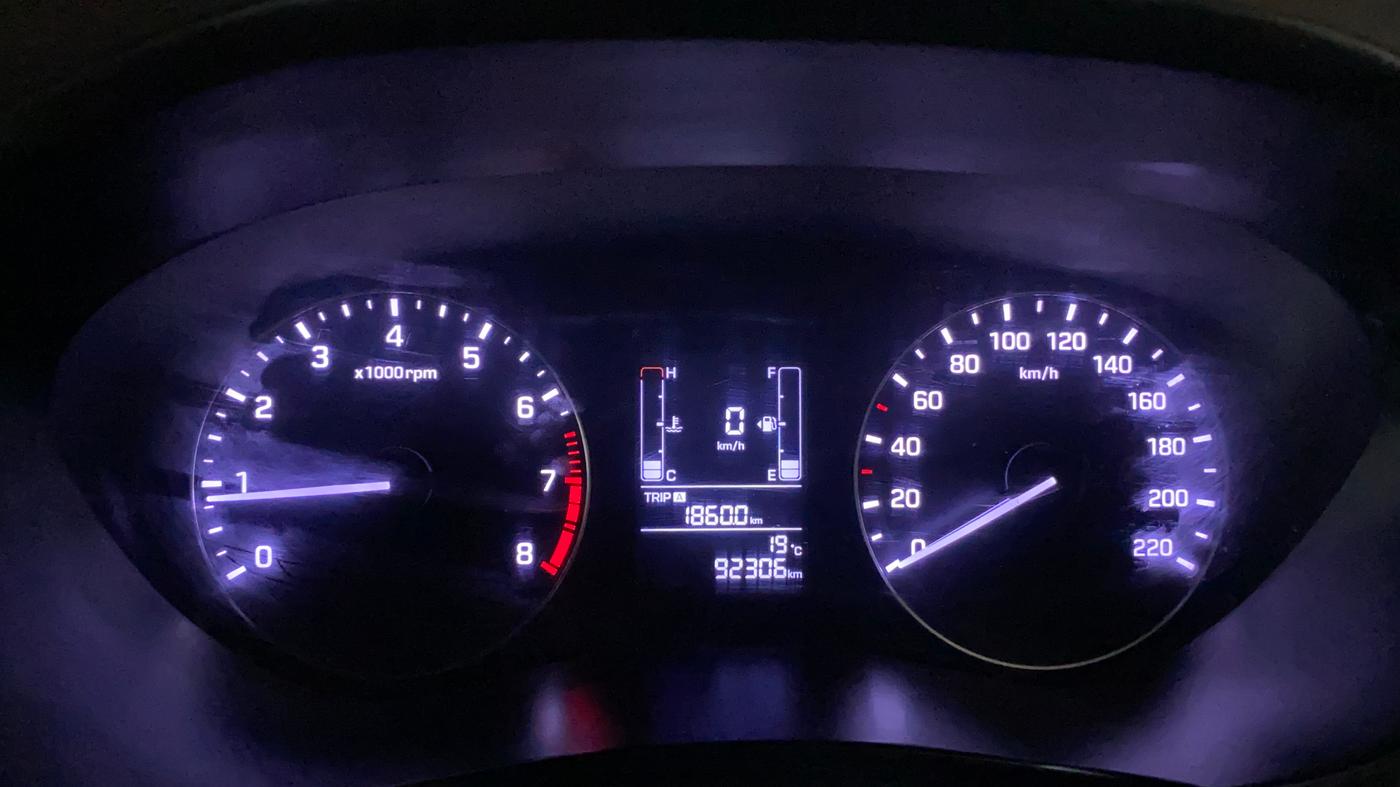 2017 Hyundai Elite i20 MAGNA 1.2, Petrol, Manual, 93,992 km, Odometer Image