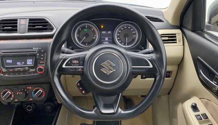 2017 Maruti Dzire VDI AMT, Diesel, Automatic, 1,12,566 km, Steering Wheel Close Up