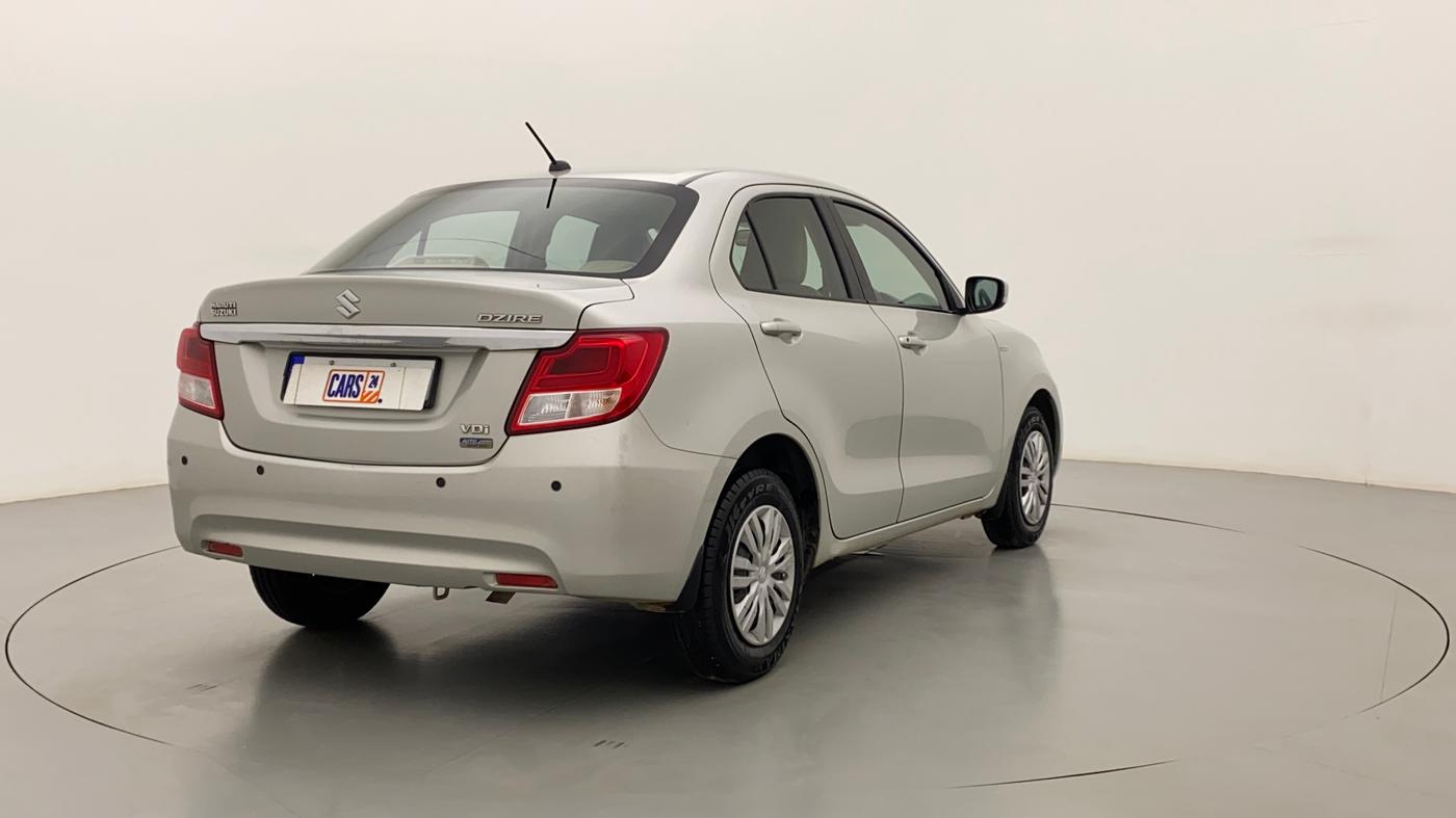 2017 Maruti Dzire VDI AMT, Diesel, Automatic, 1,12,566 km, Right Back Diagonal