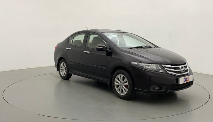 2012 Honda City 1.5L I-VTEC V AT SUNROOF, CNG, Automatic, 83,570 km, Right Front Diagonal