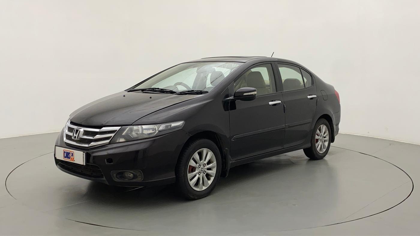 2012 Honda City 1.5L I-VTEC V AT SUNROOF, CNG, Automatic, 83,570 km, Left Front Diagonal