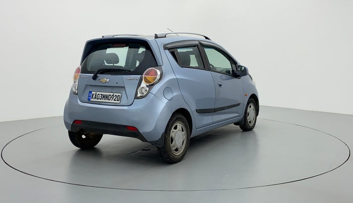 2010 Chevrolet Beat LT PETROL, Petrol, Manual, 33,389 km, Right Back Diagonal