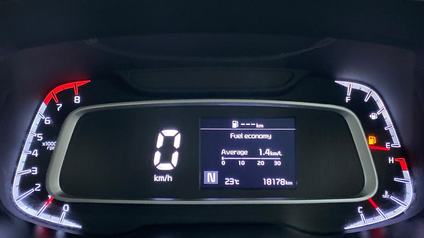 2020 KIA SONET HTX 1.0 IMT, Petrol, Manual, 18,239 km, Odometer Image