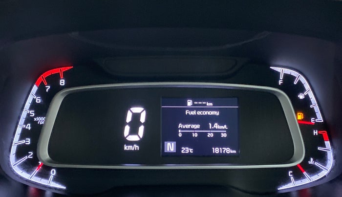 2020 KIA SONET HTX 1.0 IMT, Petrol, Manual, 18,239 km, Odometer Image
