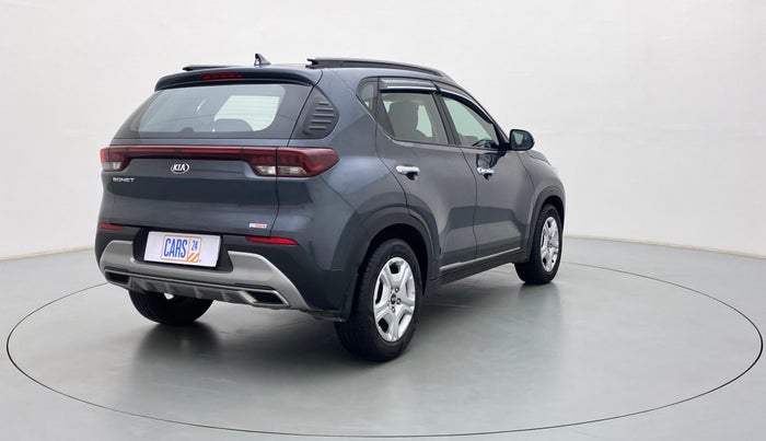 2020 KIA SONET HTX 1.0 IMT, Petrol, Manual, 18,239 km, Right Back Diagonal