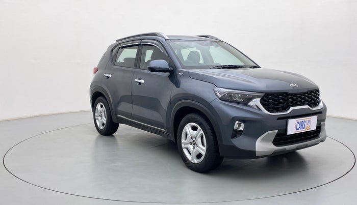2020 KIA SONET HTX 1.0 IMT, Petrol, Manual, 18,239 km, Right Front Diagonal