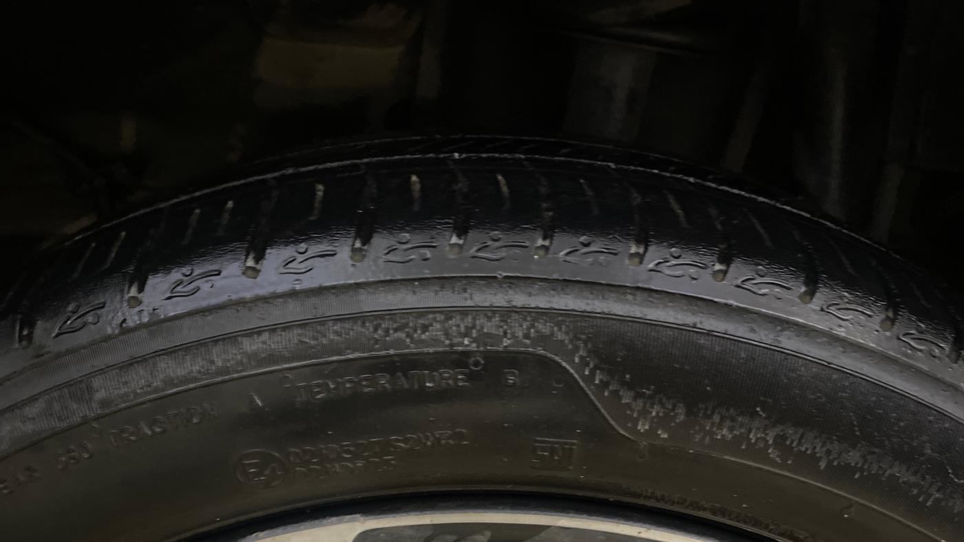2019 Tata Tiago XZA PLUS PETROL, Petrol, Automatic, 29,717 km, Left Rear Tyre Tread