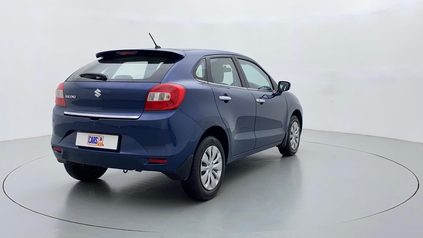 2018 Maruti Baleno DELTA 1.2 K12, Petrol, Manual, 37,422 km, Right Back Diagonal