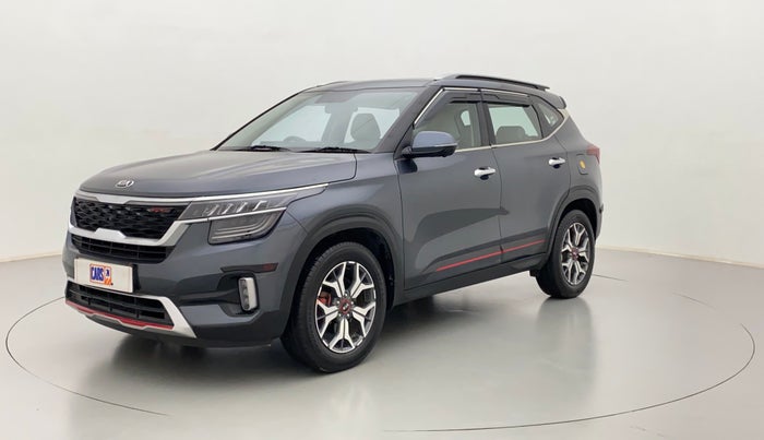 2019 KIA SELTOS GTX + AT PETROL, Petrol, Automatic, 19,538 km, Left Front Diagonal