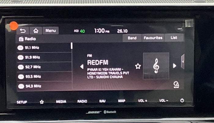 2019 KIA SELTOS GTX + AT PETROL, Petrol, Automatic, 19,538 km, Infotainment System