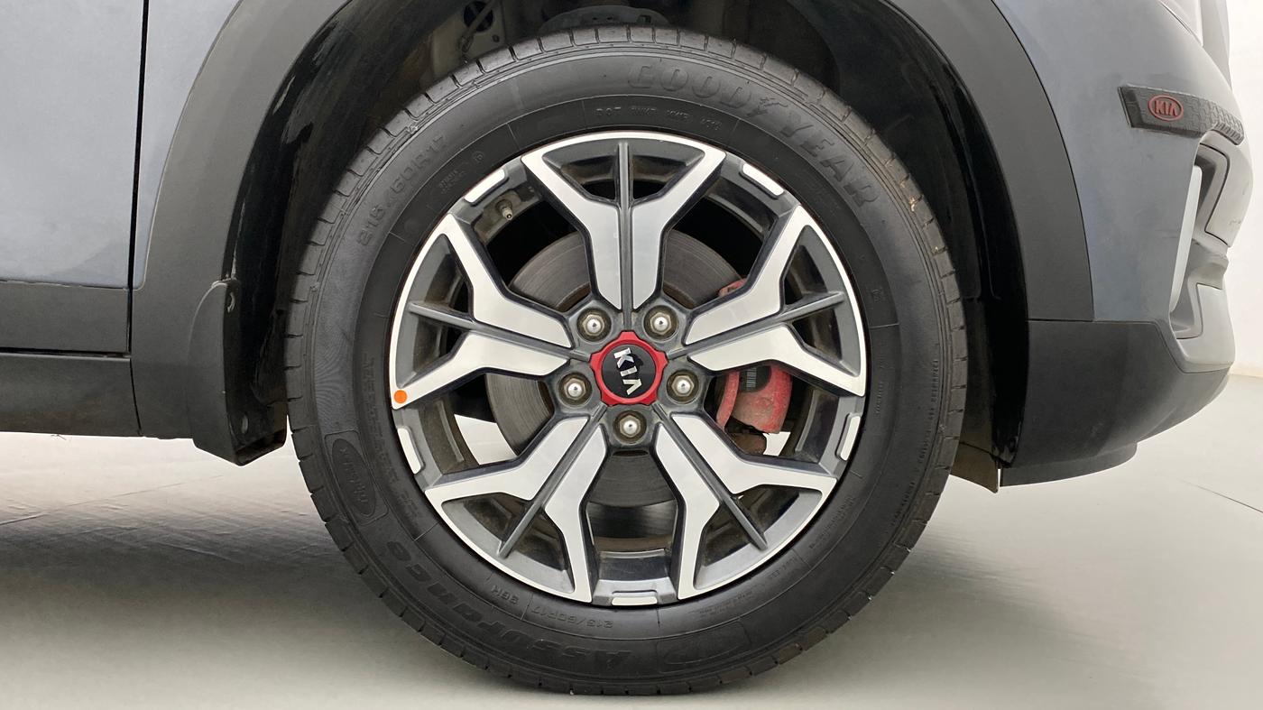 2019 KIA SELTOS GTX + AT PETROL, Petrol, Automatic, 19,538 km, Right Front Wheel