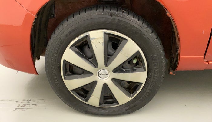 2013 Maruti Alto K10 VXI, CNG, Manual, 55,578 km, Left Front Wheel