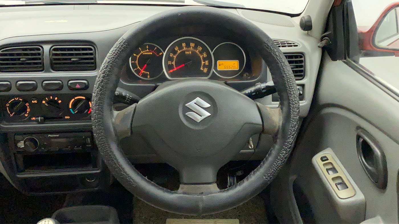 2013 Maruti Alto K10 VXI, CNG, Manual, 55,578 km, Steering Wheel Close Up