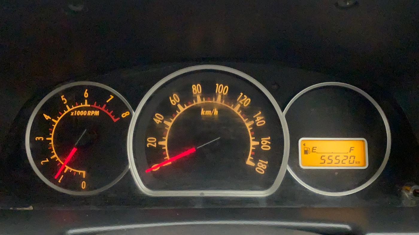 2013 Maruti Alto K10 VXI, CNG, Manual, 55,578 km, Odometer Image