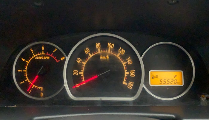 2013 Maruti Alto K10 VXI, CNG, Manual, 55,578 km, Odometer Image