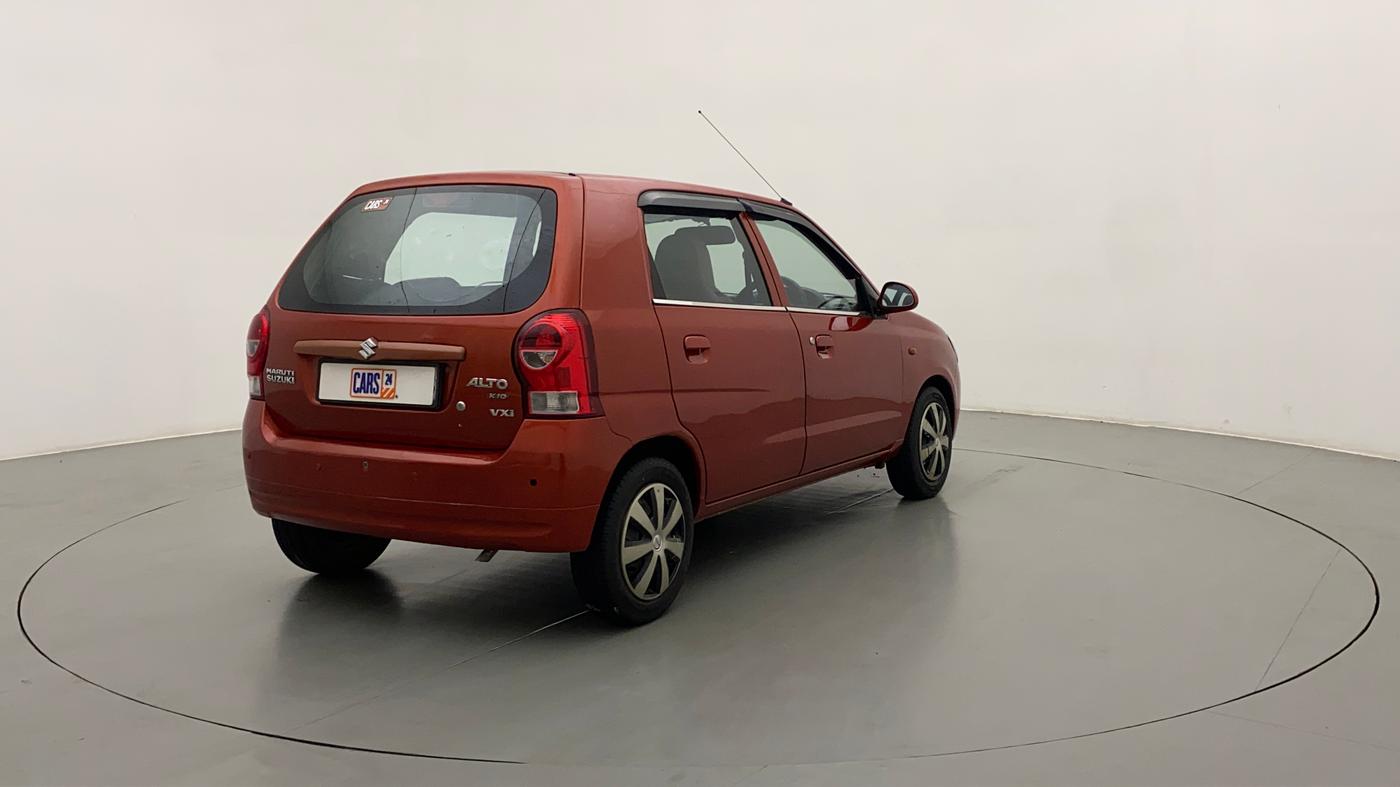 2013 Maruti Alto K10 VXI, CNG, Manual, 55,578 km, Right Back Diagonal