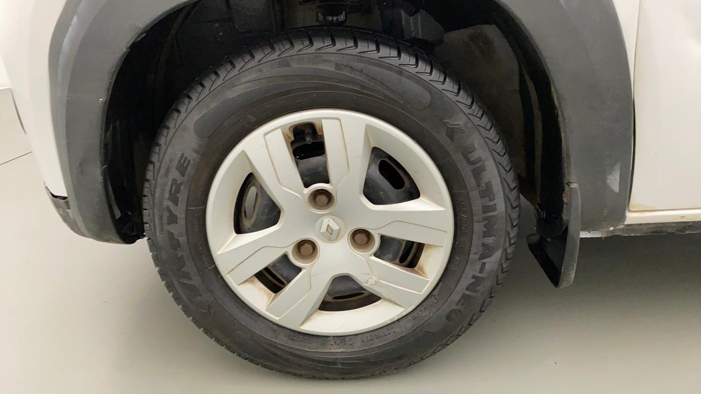 2018 Renault Kwid RXT 0.8 (O), Petrol, Manual, 12,648 km, Left Front Wheel