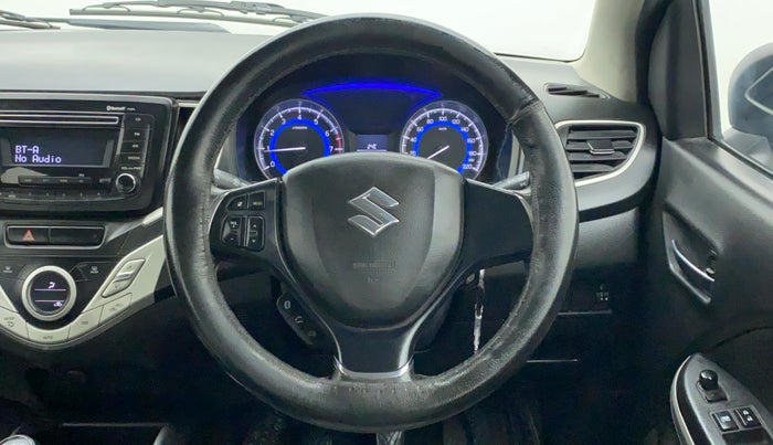 2016 Maruti Baleno DELTA PETROL 1.2, Petrol, Manual, 1,00,505 km, Steering Wheel Close Up