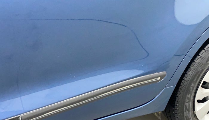 2016 Maruti Baleno DELTA PETROL 1.2, Petrol, Manual, 1,00,505 km, Rear left door - Slightly dented