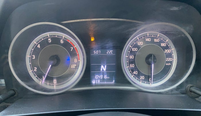 2018 Maruti Dzire ZXI PLUS AMT, Petrol, Automatic, 1,04,916 km, Odometer Image