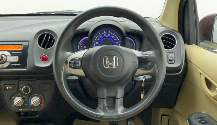 2015 Honda Amaze 1.2L I-VTEC S, Petrol, Manual, 81,212 km, Steering Wheel Close Up