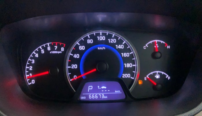 2016 Hyundai Grand i10 ASTA AT 1.2 KAPPA VTVT, Petrol, Automatic, 66,660 km, Odometer Image