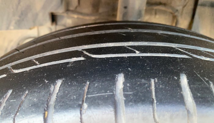 2021 Tata NEXON XZA PLUS PETROL, Petrol, Automatic, 66,326 km, Left Front Tyre Tread