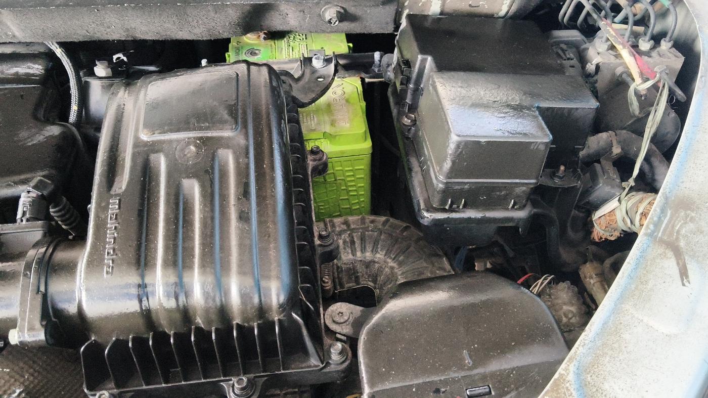 2019 Mahindra MARAZZO M8 7 STR, Diesel, Manual, 1,50,091 km, Engine View - Left