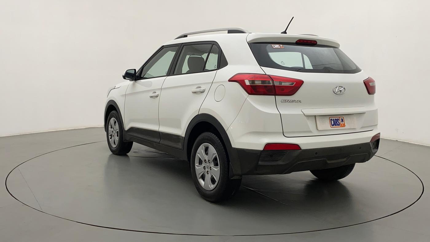 2017 Hyundai Creta E PLUS 1.6 PETROL, Petrol, Manual, 25,467 km, Left Back Diagonal
