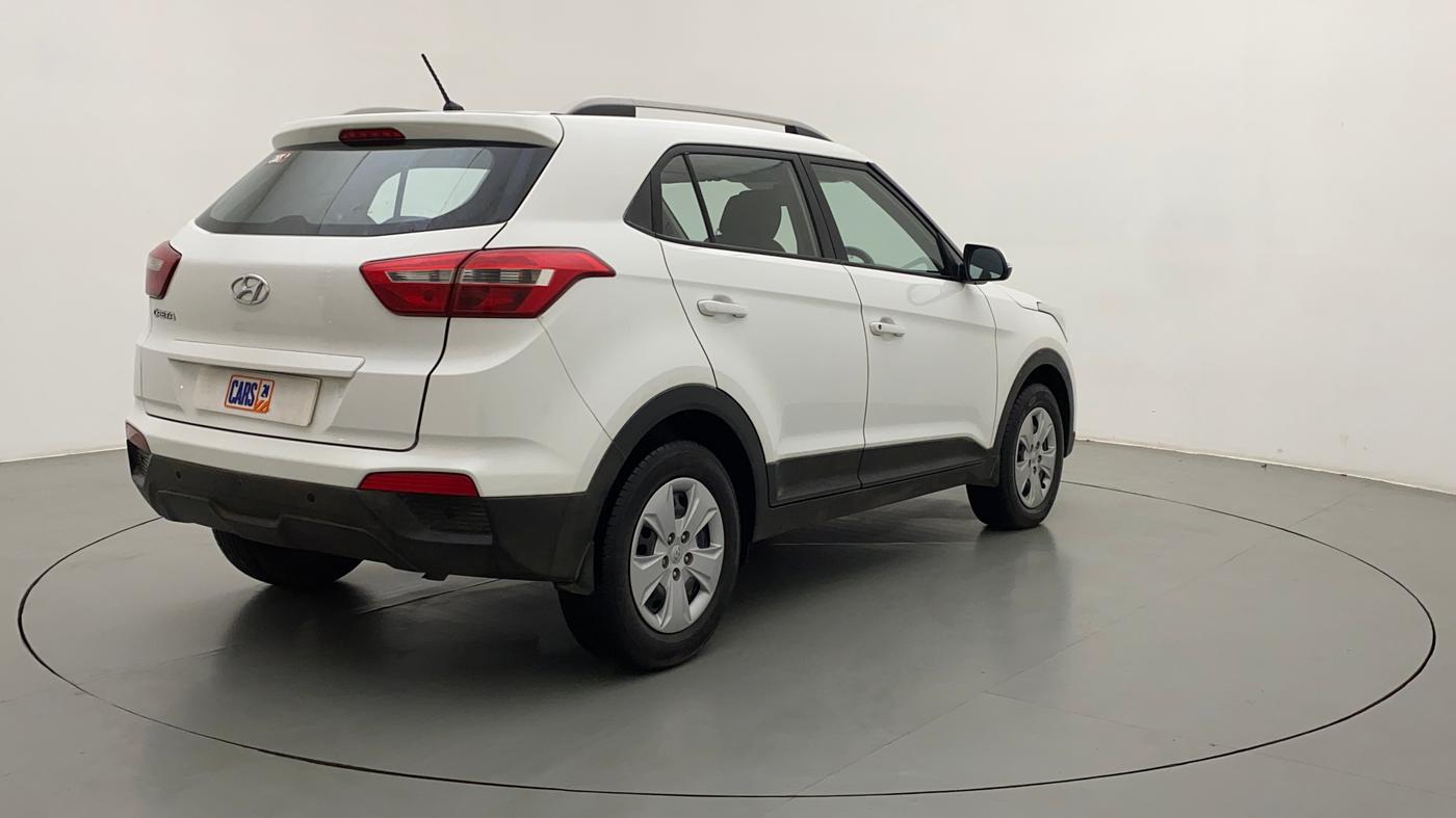 2017 Hyundai Creta E PLUS 1.6 PETROL, Petrol, Manual, 25,467 km, Right Back Diagonal
