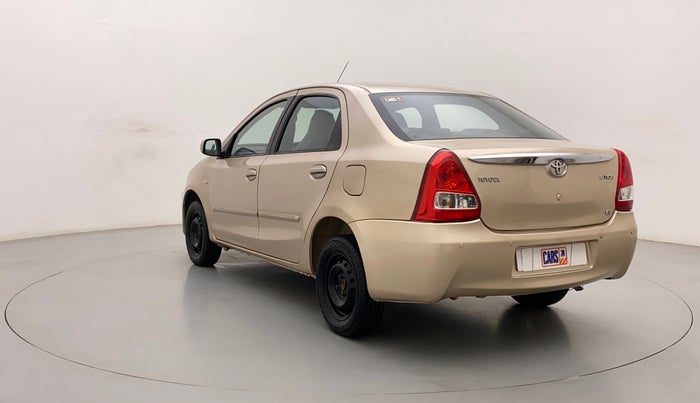 2011 Toyota Etios G, Petrol, Manual, 1,00,303 km, Left Back Diagonal