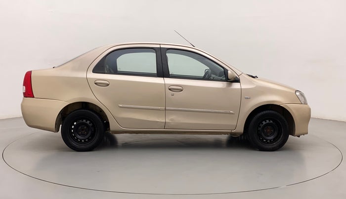 2011 Toyota Etios G, Petrol, Manual, 1,00,303 km, Right Side View