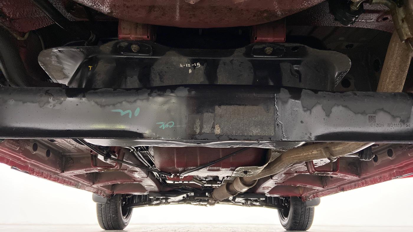 2020 Mahindra KUV 100 NXT K6+ P 6 STR, Petrol, Manual, 60,172 km, Rear Underbody