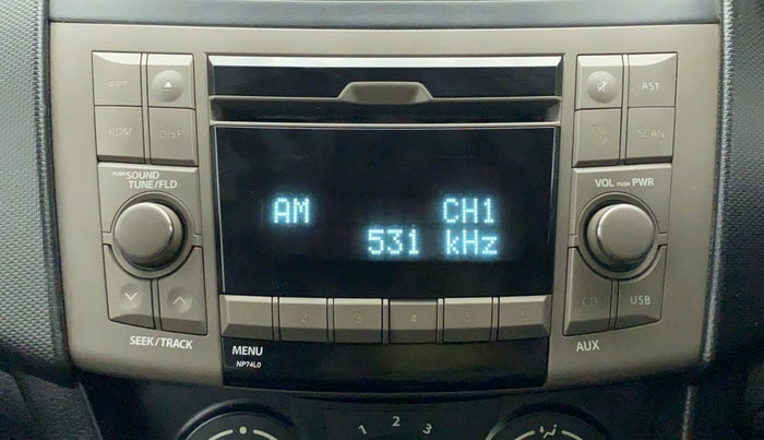 2012 Maruti Swift VXI, Petrol, Manual, 79,695 km, Infotainment System