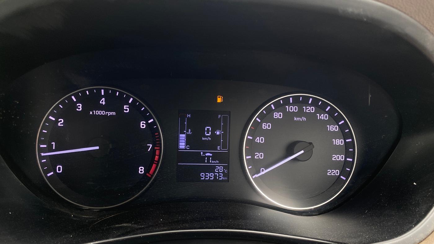2016 Hyundai Elite i20 MAGNA 1.2, CNG, Manual, 93,968 km, Odometer Image