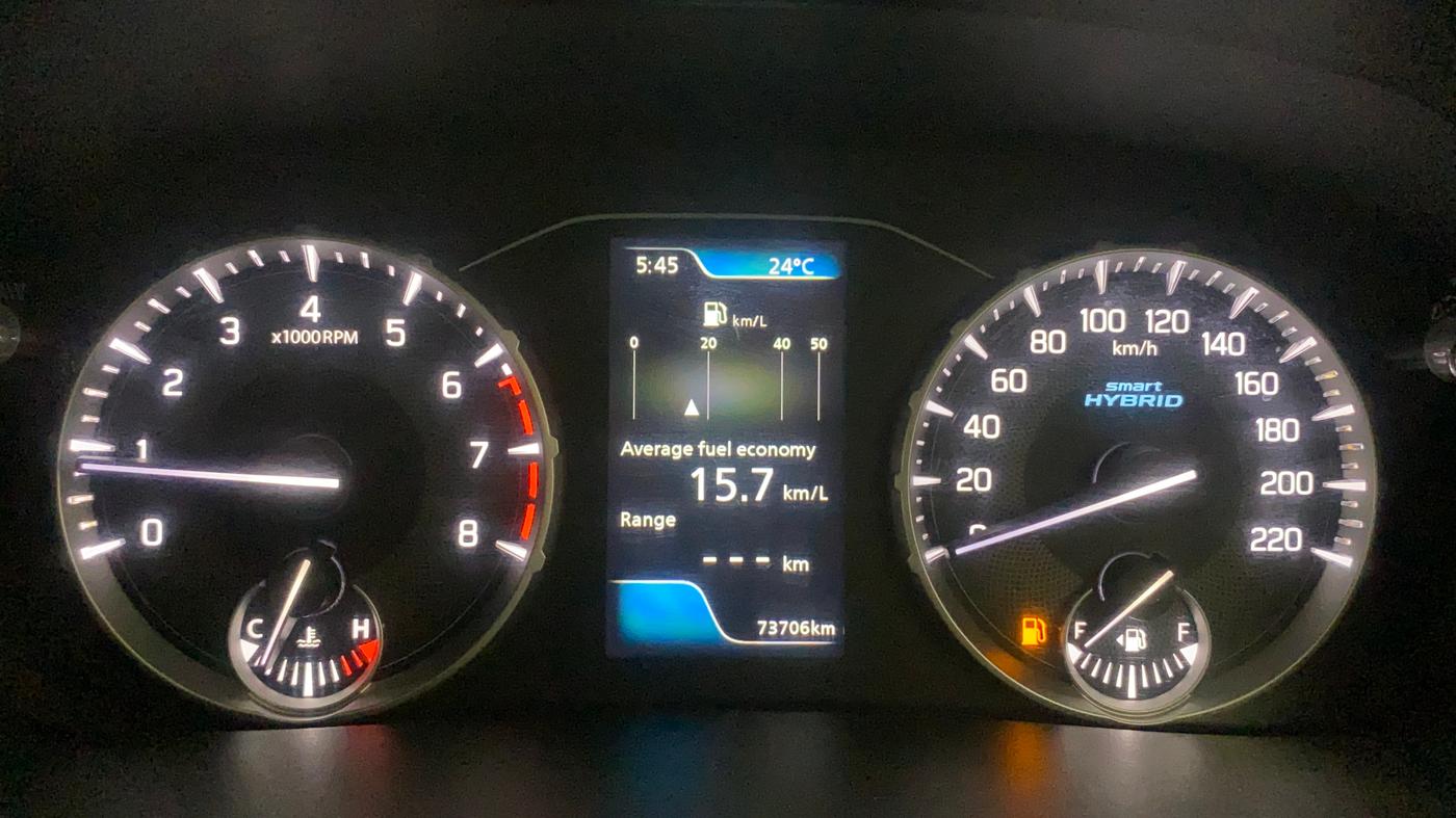 2023 Maruti BREZZA ZXI + SMART HYBRID, Petrol, Manual, 73,681 km, Odometer Image