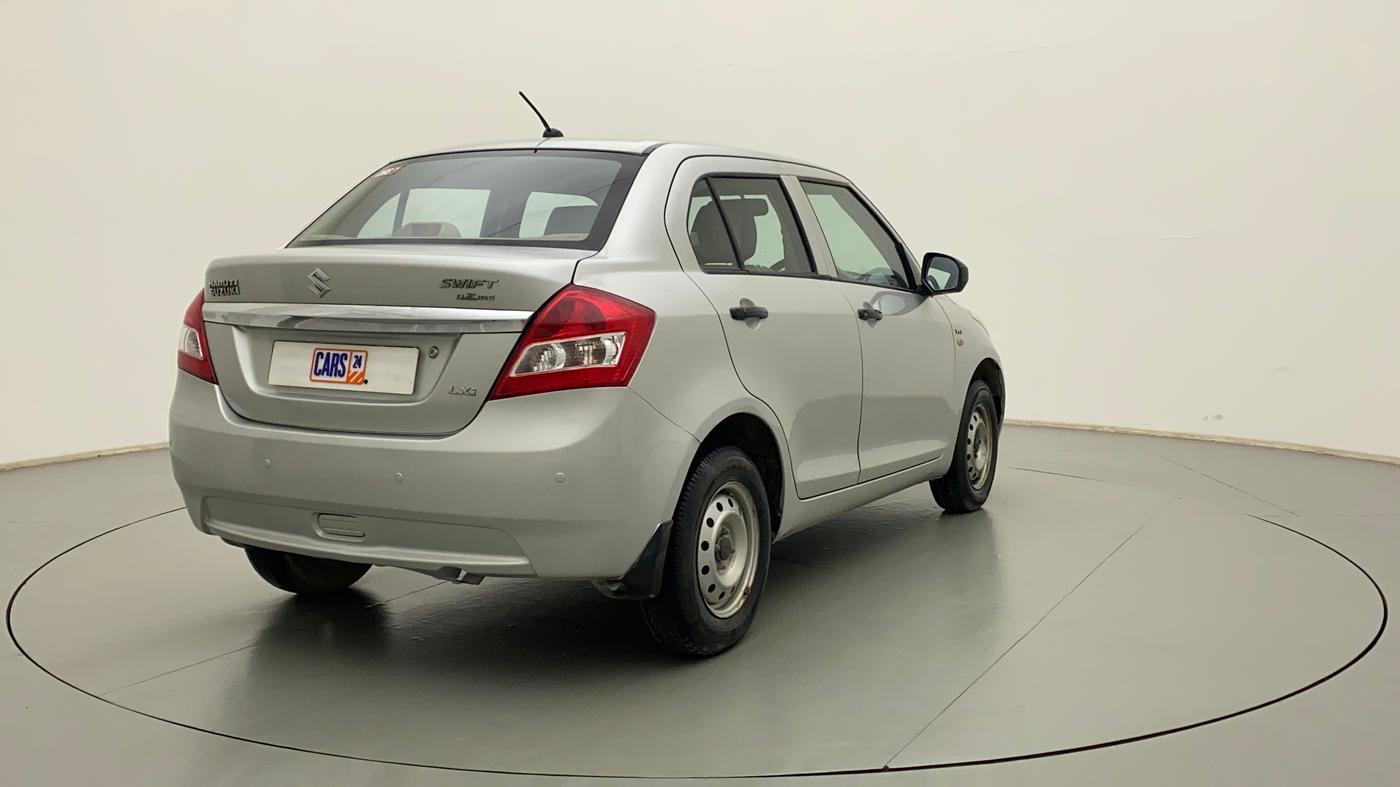 2012 Maruti Swift Dzire LXI, Petrol, Manual, 94,288 km, Right Back Diagonal