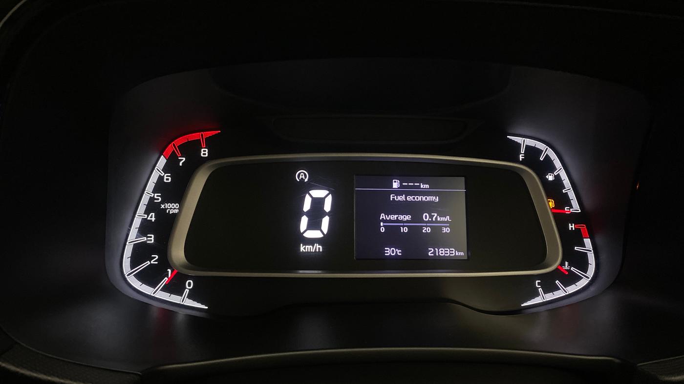 2023 KIA SONET HTK PLUS 1.2, Petrol, Manual, 21,833 km, Odometer Image