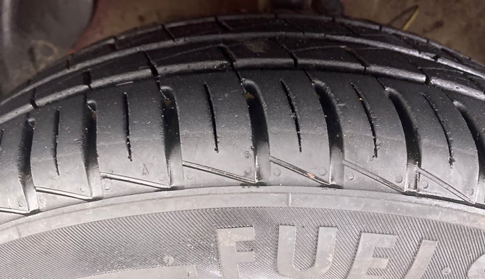 2021 Hyundai GRAND I10 NIOS SPORTZ 1.2 AT, Petrol, Automatic, 9,222 km, Left Front Tyre Tread