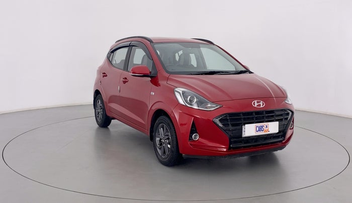 2021 Hyundai GRAND I10 NIOS SPORTZ 1.2 AT, Petrol, Automatic, 9,222 km, Right Front Diagonal