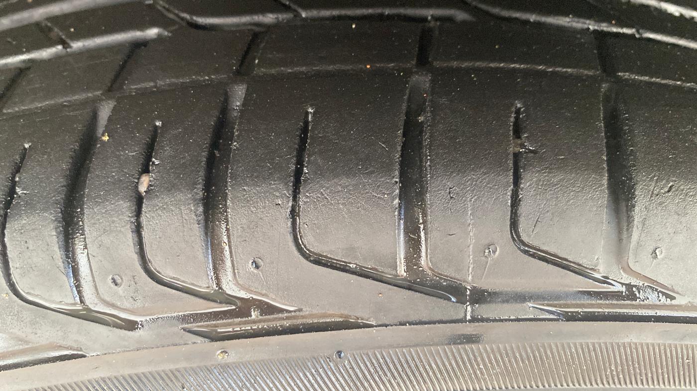 2022 Tata NEXON XZ PLUS PETROL, Petrol, Manual, 92,485 km, Left Front Tyre Tread