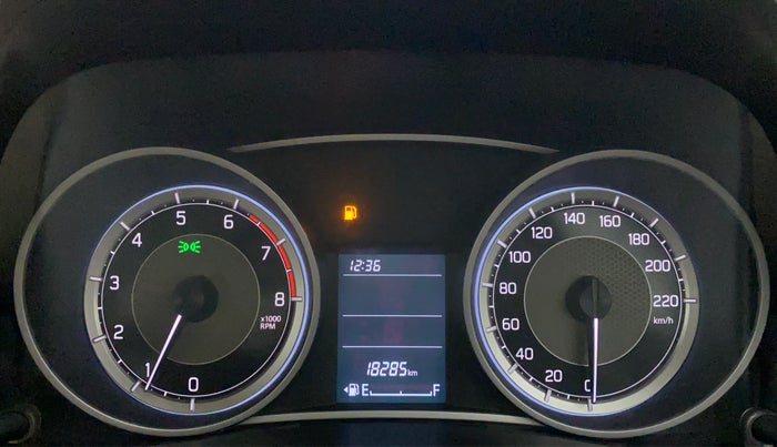 2018 Maruti Dzire VXI, Petrol, Manual, 18,285 km, Odometer Image