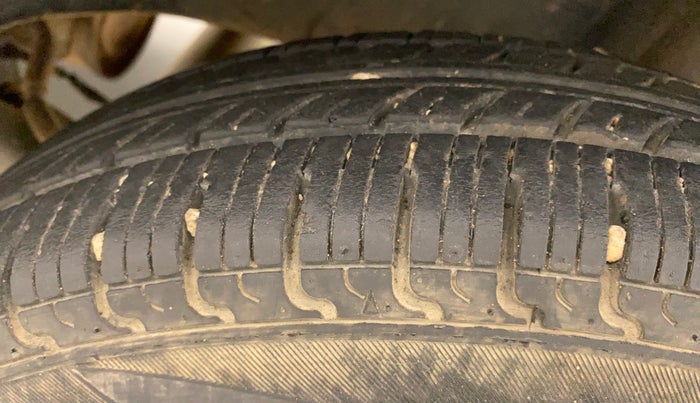2019 Datsun Redi Go S 1.0 AMT, Petrol, Automatic, 9,368 km, Left Rear Tyre Tread