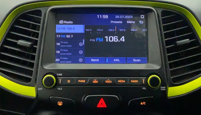 2019 Hyundai NEW SANTRO ASTA MT, Petrol, Manual, 36,643 km, Infotainment System